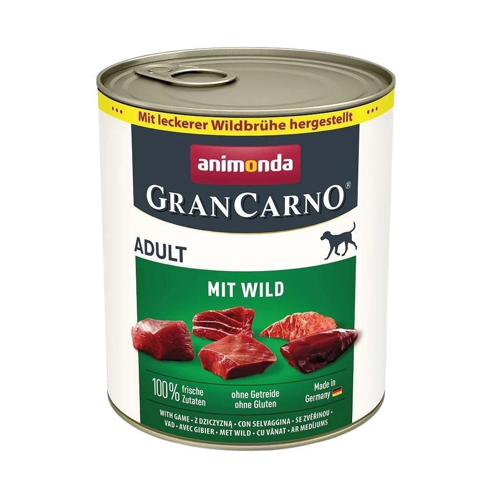 ANIMONDA Grancarno Adult dziczyzna 800 g