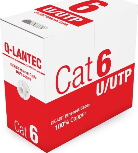 Q-Lantec Kabel sieciowy UTP kat.6 PVC Eca - 10