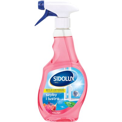 Płyn do mycia szyb SIDOLUX Crystal Dzika Figa 500 ml