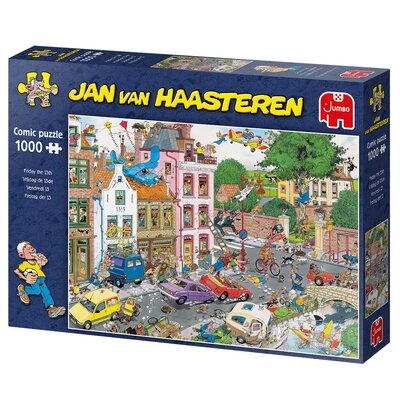 Jumbo Puzzle 1000 Haasteren Piątek trzynastego G3