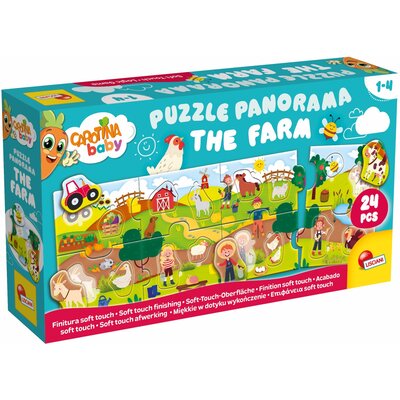 Carotina Baby - Puzzle panorama Farma Lisciani