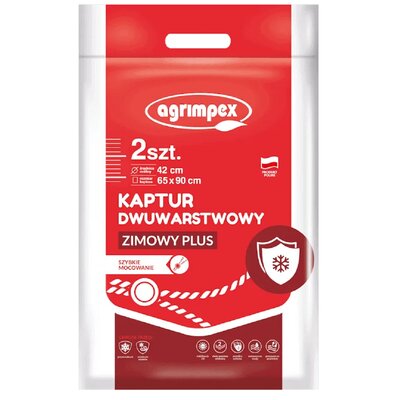 Agrimpex Kaptur ochronny biały 65x90cm