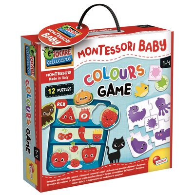 Montessori Baby Gra z kolorami Lisciani