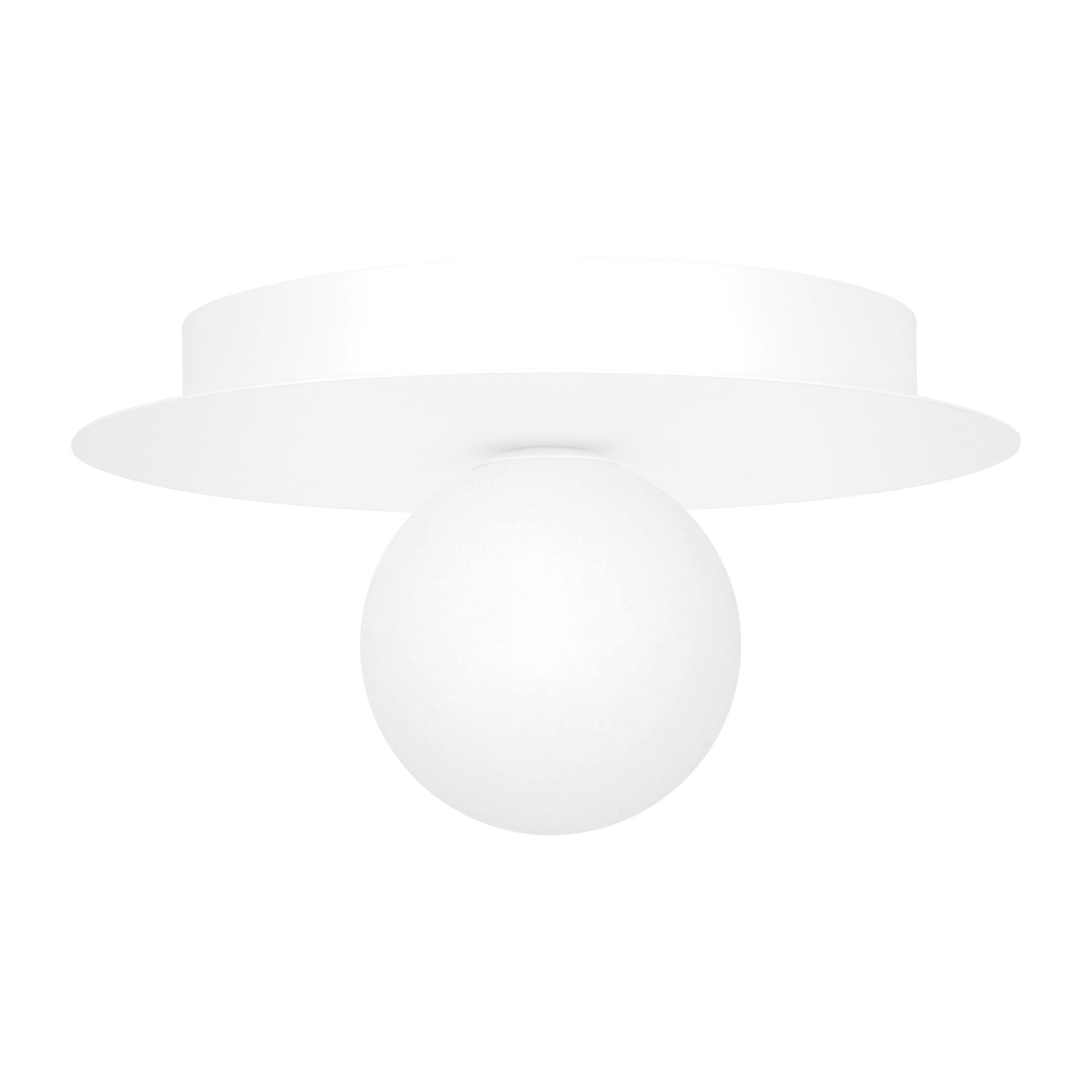Klasyczna lampa sufitowa z jednym kloszem K-5433 z serii ROBIN