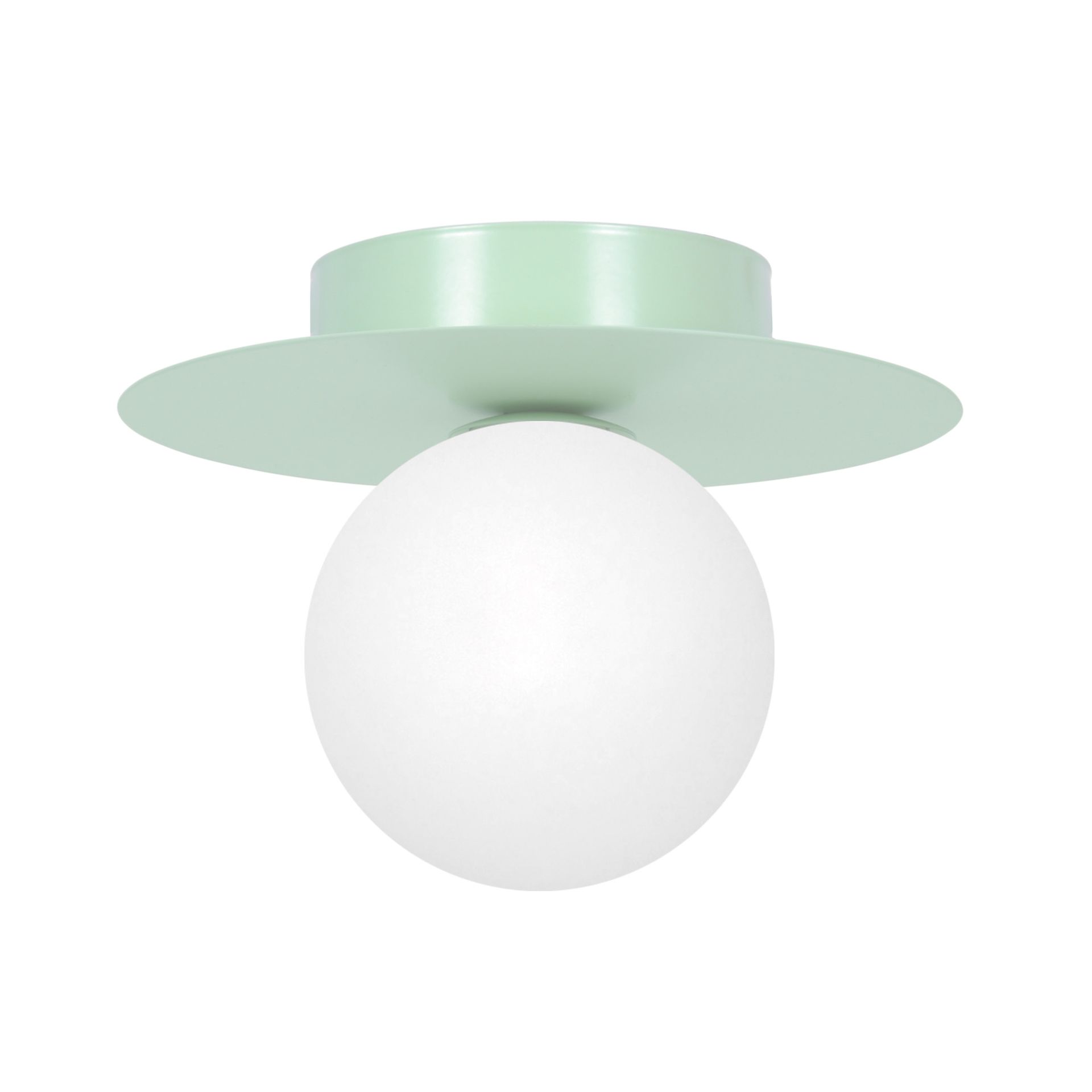 Estetyczna lampa sufitowa w kolorze szałwii K-5452 z serii ROBIN