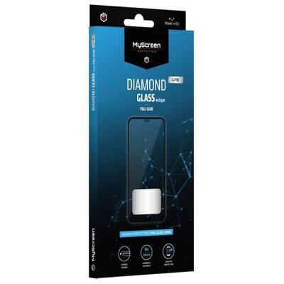 Szkło hartowane MYSCREEN Diamond Glass Lite Edge Full Glue do Tecno Spark 20P