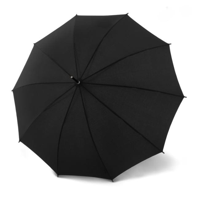 Parasol Knirps A.771 Długi AC drewniania rączka 10 brytów czarny