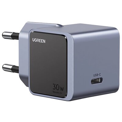 Ładowarka sieciowa Ugreen Nexode Air 30W, USB-C (szara)