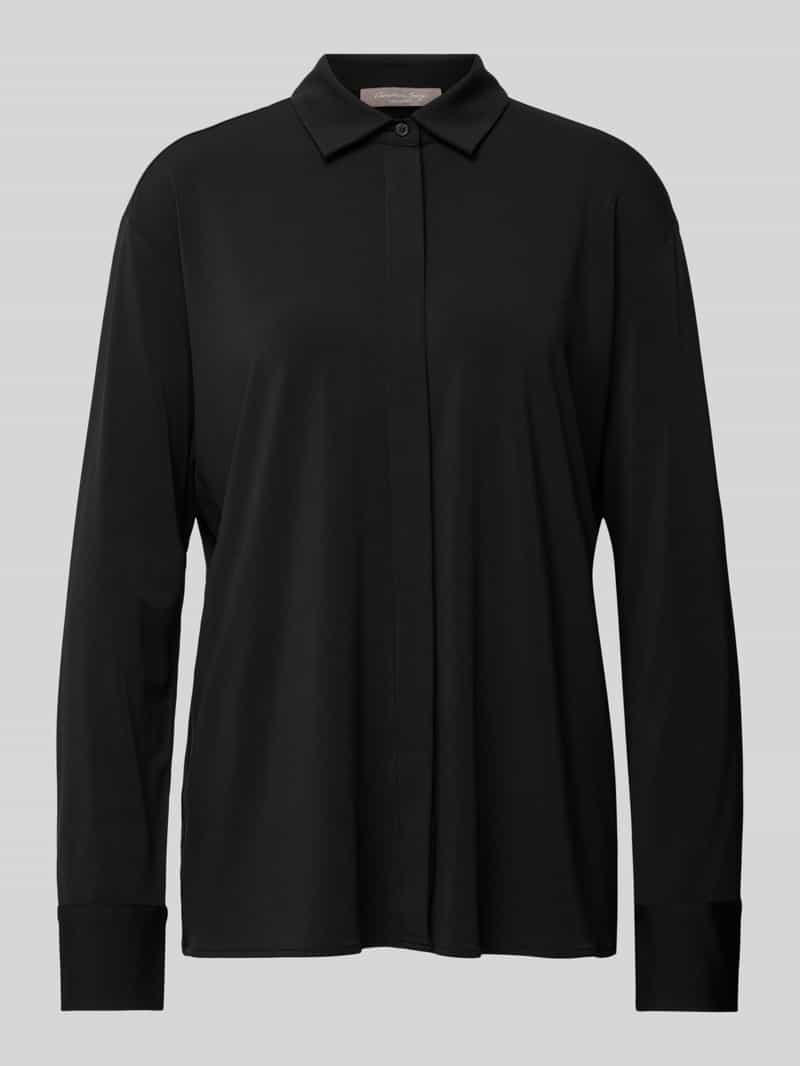 Bluzka koszulowa z listwą guzikową