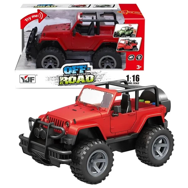 Jeep czerwony na baterie - Askato