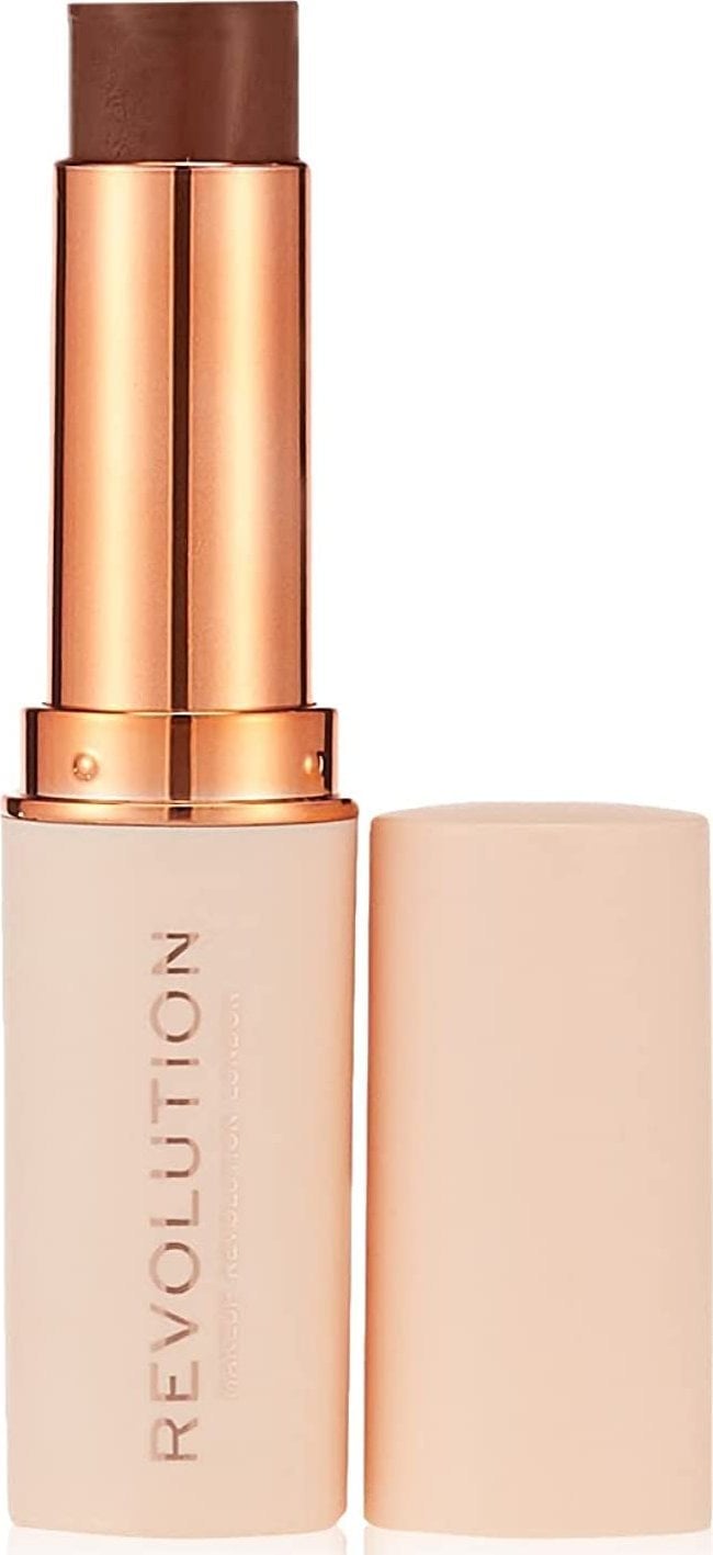 Makeup Revolution Makeup Revolution, Fast Base Concelear, Vegan, Foundation Stick, F 16, 10 g For Women