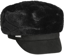 Czapka Żeglarska Faux Fur by Seeberger, czarny, One Size