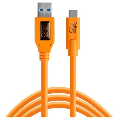 Tether Tools tetherpro USB 3.0 z USB-C, 4,6 m CUC3215-ORG