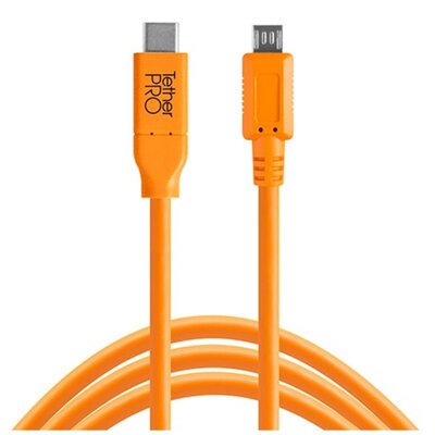 Tether Tools Profesjonalny przewód TetherPro USB-C - 2.0 Micro-B 5-Pin 4,6m