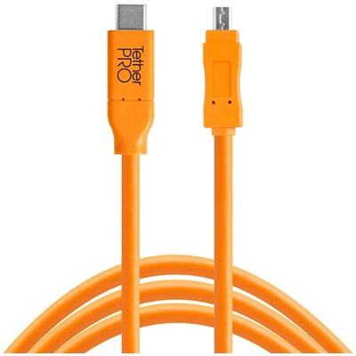 Profesjonalny przewód TetherPro USB-C - 2.0 Mini-B 8-Pin 4,6m