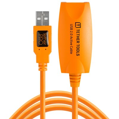 Tether Tools Kabel USB Przedłużacz aktywny / USB 2.05 m Pomarańczowy CU1917