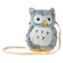 Torebka pluszowa sowa