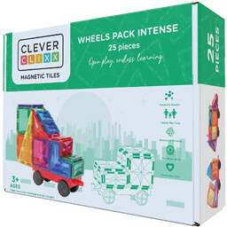 Cleverclixx - Klocki magnetyczne Wheels Pack Intense - 25 el. Przykładowa dodatkowa nazwa