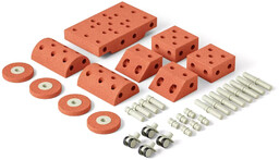 MODU Dreamer set Kreatywne klocki rozwijające motorykę dużą, pomarańczowy Przykładowa dodatkowa nazwa