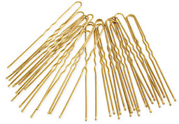 ZŁOTE WSUWKI DO KOKA kolor złoty eleganckie do włosów klasyczne hair cuff kokówki (cj2626)