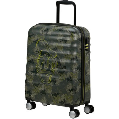 Walizka kabinowa American Tourister Wavebreaker Disney - Donald Duck camo
