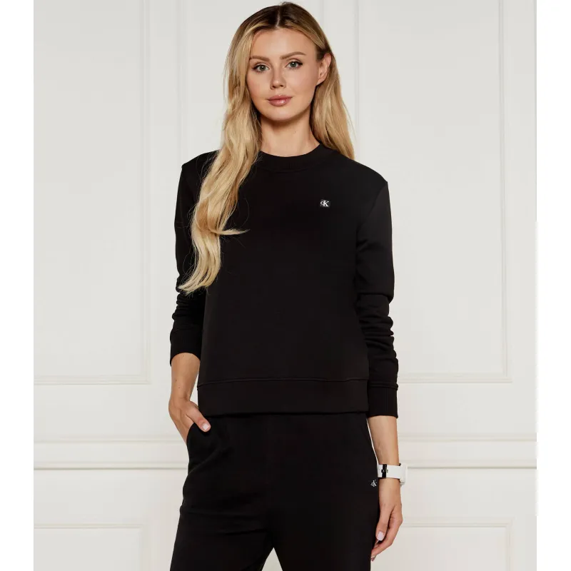CALVIN KLEIN JEANS Bluza EMBRO BADGE | Regular Fit