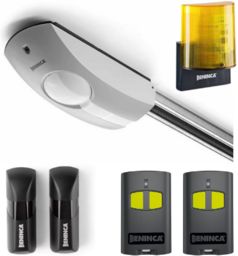 Beninca JIM.4ESA Zestaw z prowadnicą do bram garażowych o wysokości do 2,5 m