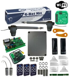 Genius Zestaw G-BAT 300 do bram dwuskrzydłowych + WIFI SUPLA