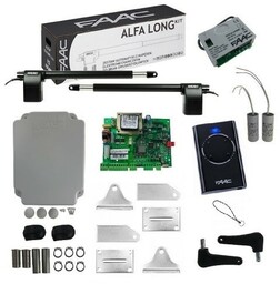 FAAC Zestaw ALFA LONG 414 BASIC do bram o długości skrzydła do 4 m