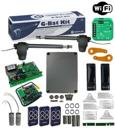 Genius Zestaw G-BAT 400 do bram dwuskrzydłowych + WIFI SUPLA