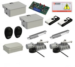 ROGER Zestaw SET BR21/362/L BRUSHLESS 36V do bram skrzydłowych o długości skrzydła do 5 m
