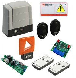 ROGER Zestaw KIT BG30/804/HS/F BRUSHLESS 36V HIGH SPEED do bram przesuwnych do 800 kg