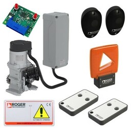 ROGER Zestaw KIT TW110/1600/HS BRUSHLESS 36V HIGH SPEED do bram przesuwnych do 1600 kg