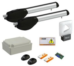 ROGER Zestaw KIT R20/510/F 230V do bram skrzydłowych o długości skrzydła do 3,5 m