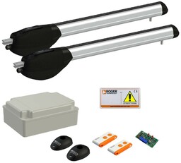 ROGER Zestaw KIT R20/510/L 230V do bram skrzydłowych o długości skrzydła do 3,5 m