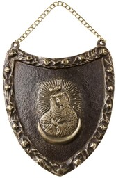 Medalion Matka Boska Królowa Polski M37