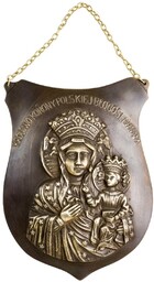 Medalion Matka Boska Królowa Polski M38