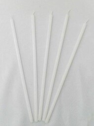 Świeca cerkiewna biała