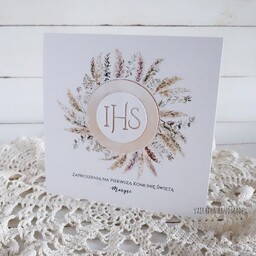 Zaproszenie na I Komunię Św., ZK71