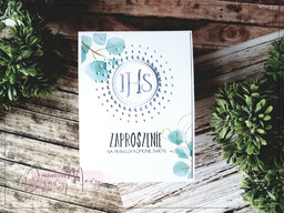 Zaproszenie na Komunię wzór 34