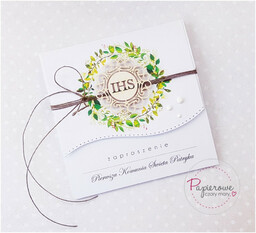 Zaproszenie na Komunię wzór 4