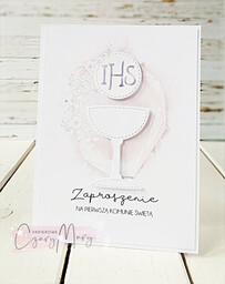 Zaproszenie na Komunię wzór 27