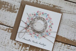 Wyjątkowa kartka na chrzest święty z gotowymi życzeniami