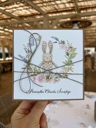 Wyjątkowa kartka na chrzest święty z pięknymi życzeniami - pamiątka chrztu