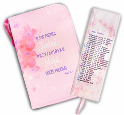 Okładka, etui na Pismo Święte PALLOTTINUM 18x12 na zamek + zakładka