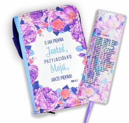 Okładka, etui na Pismo Święte PALLOTTINUM 18x12 na zamek + zakładka