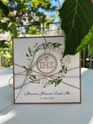 Zaproszenia na pierwszą komunię świętą z personalizacją - pierwsza komunia święta