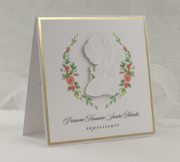 Zaproszenia na Pierwszą Komunię Swiętą, wzór 32B