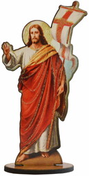 Figury Jezus Chrystus Zmartwychwstały - 25 szt.