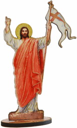 Figury Jezus Chrystus Zmartwychwstały - 25 szt.